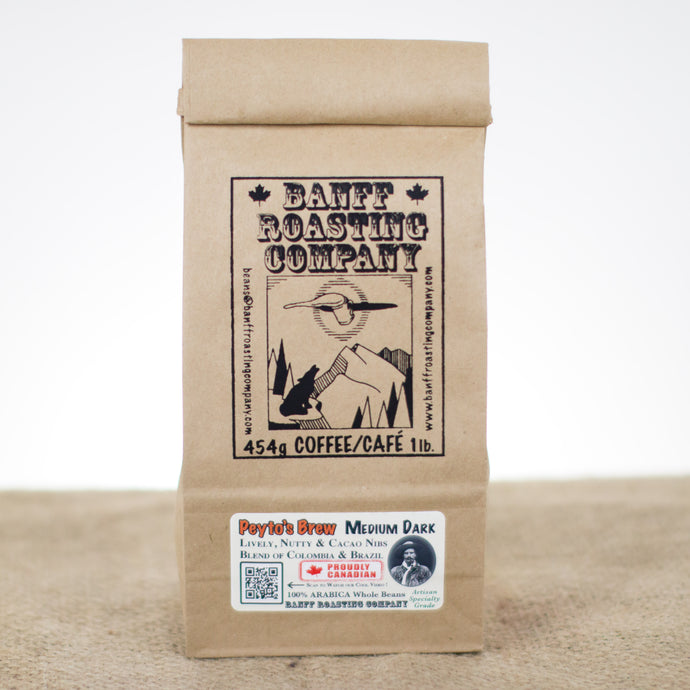 Peyto's Brew *1lb bag* - Medium / Dark - Banff Roasting Company Ltd.