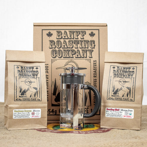 BOX: French Press with Lighter Side (Blends) - Banff Roasting Company Ltd.